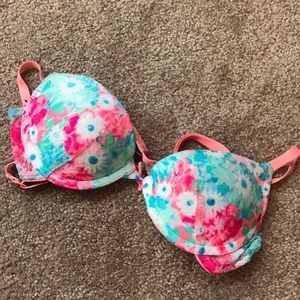 Floral Lace Bra